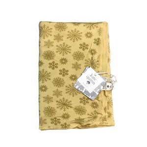 🎄🆕 Kate Quinn Bamboo Snowflake Swaddle Blanket